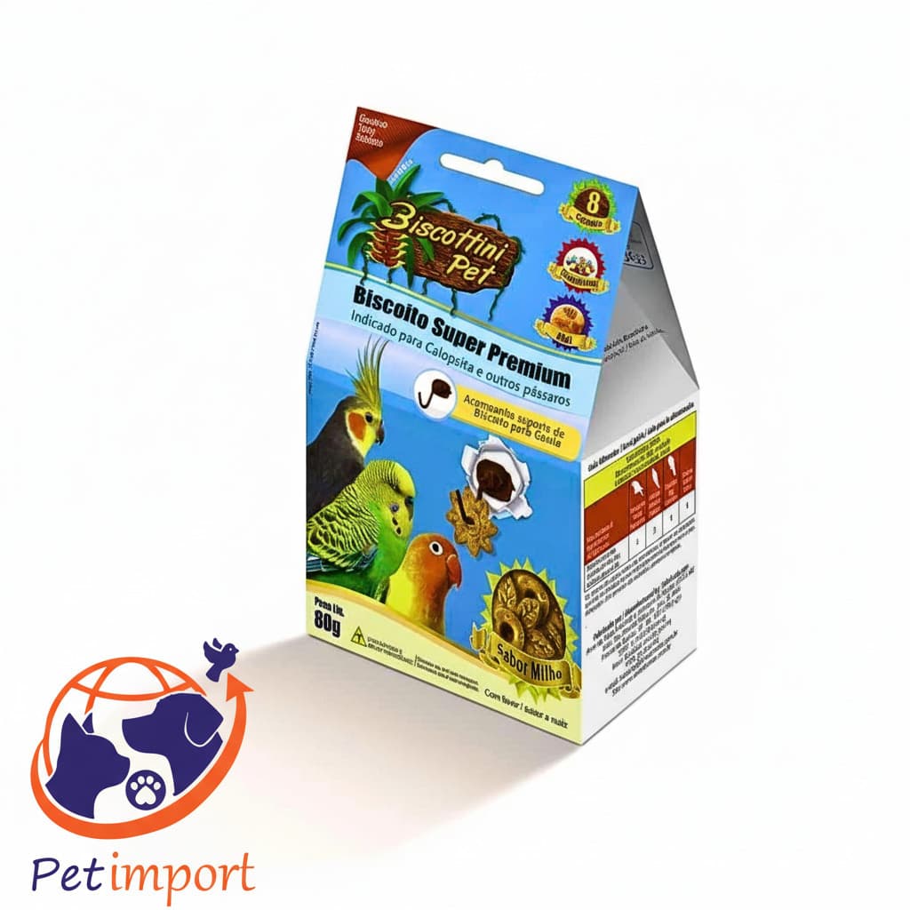 Biscoito para Calopsita Super Premium 80g