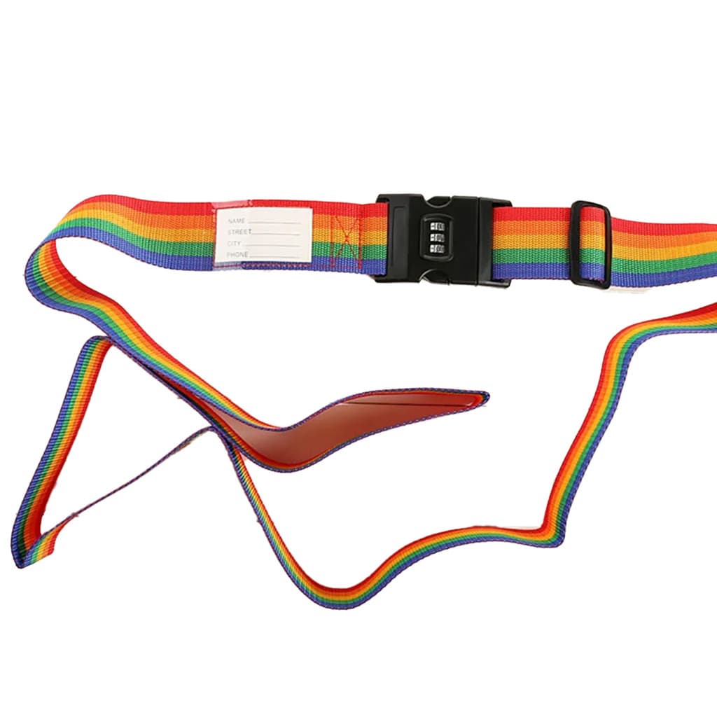 Cinta Cruzada para Mala com Cadeado de Combinação