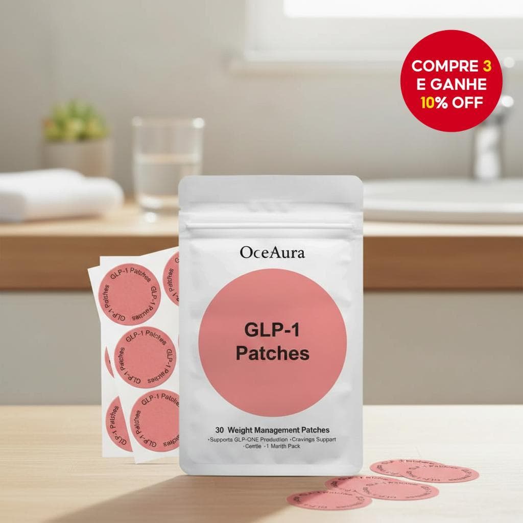  30 adesivos de perda de peso GLP-1 para emagrecimento eficaz