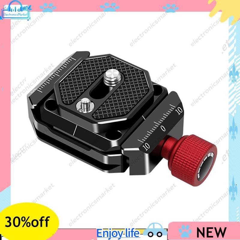 Placa De Liberação Rápida Universal Braçadeira SLR Câmera Estabilizador Tripé Base Cardan 38mm Acessórios Arca