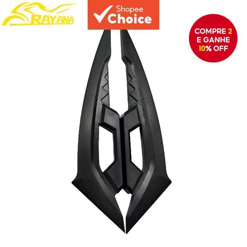 Adesivo De Decoração De Corpo De Modificação De Motocicleta-Lâmina De Asa Antiarranhões E Palavras-Chave De Acessórios E