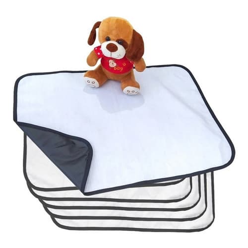 6 Tapetes Higiênico Vila Flor Branco 80x60 Absorvente 200 Lavagens