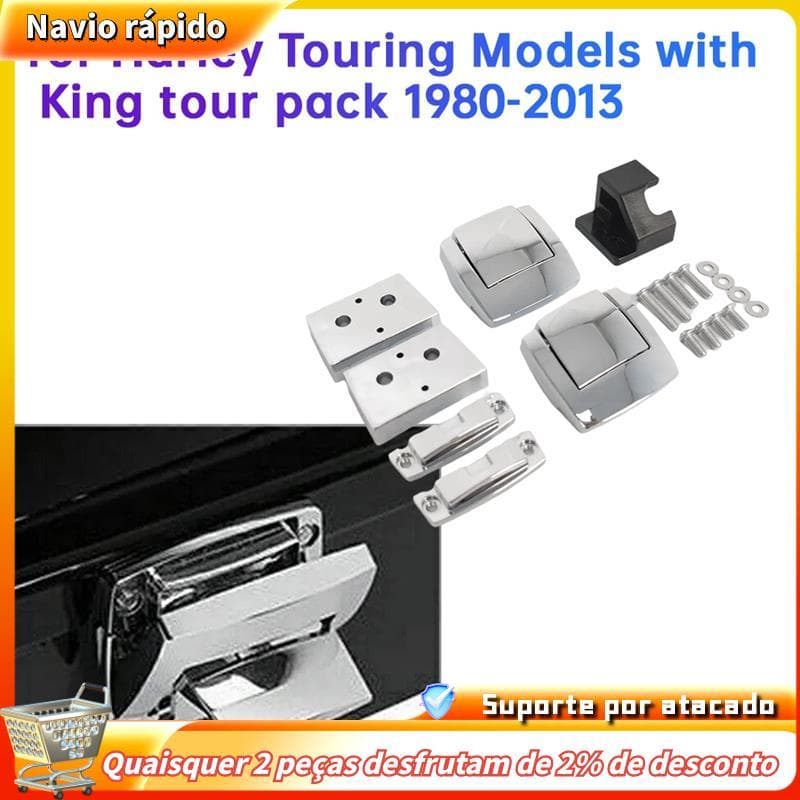 Tour Pack Pak Travas Espaçadores Tampa Captura Para Touring Road Glide