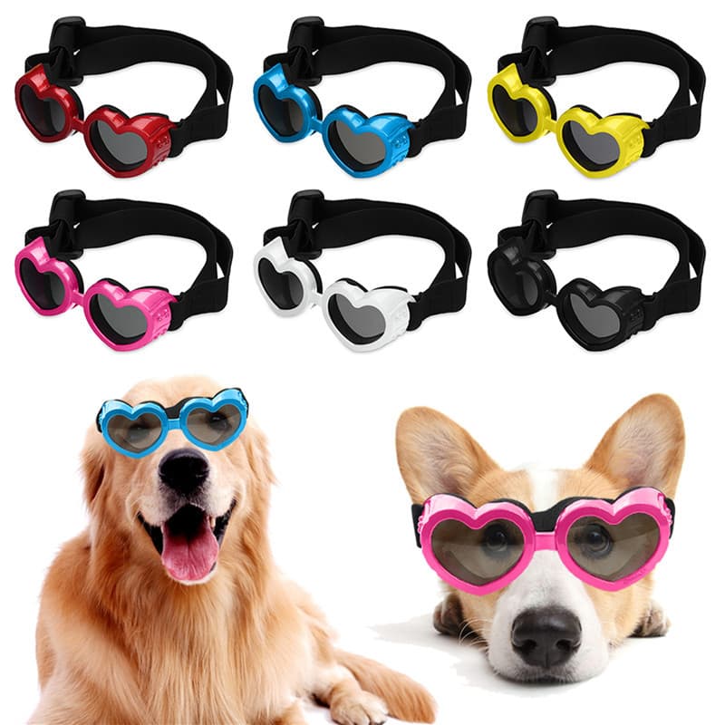 1 PC Dobrável Óculos Para Animais De Estimação Adequado Cães E Gatos Elegante Durável Acessórios Proteção Os Olhos De So