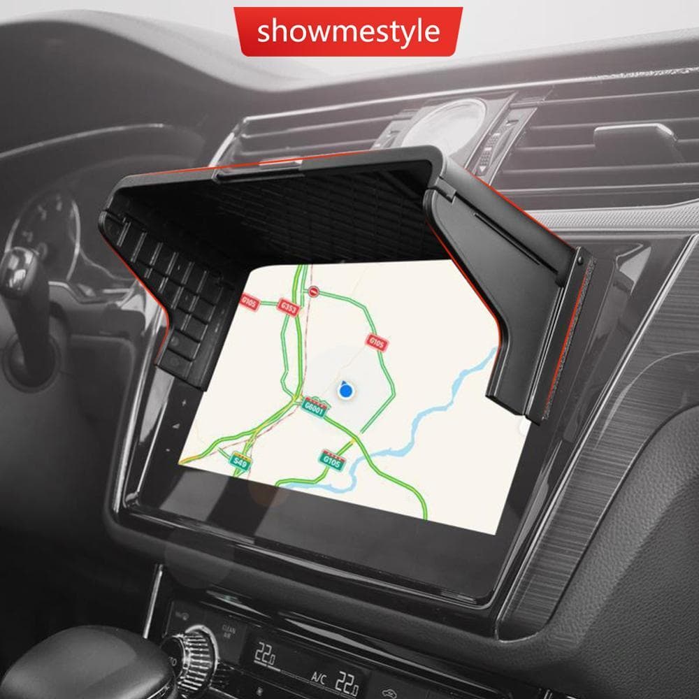 SMS 7-12 Polegada Viseira De Tela Interior Do Carro Navegação Sun Sombra Anti-Reflexo Escudo Acessórios Interiores Autom