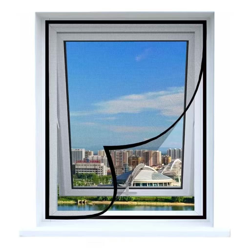 Tela Mosquiteiro Para Janela  Com Velcro Anti-inseto Autocolante Pernilongo Removível