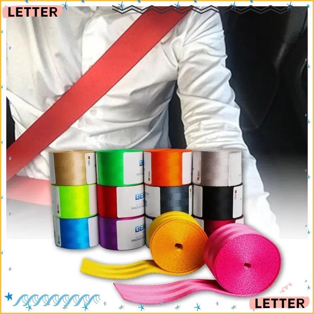 Cinto De Segurança Para Carro Com Letras , Alça De Extensão De 3.6 M Retrátil , Conversão De Assento De 48 Mm