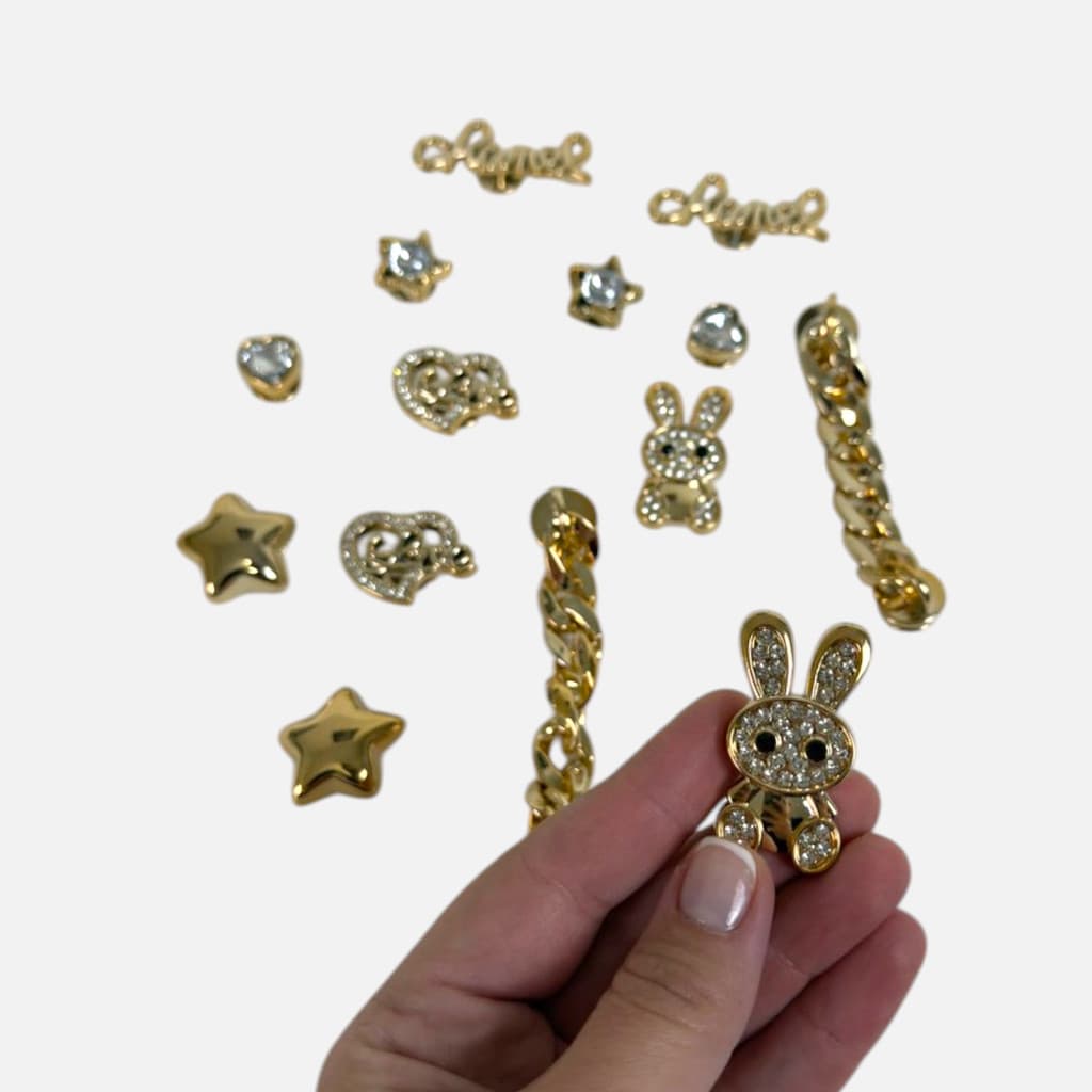 Botons Pins para Babuches Kit de enfeites