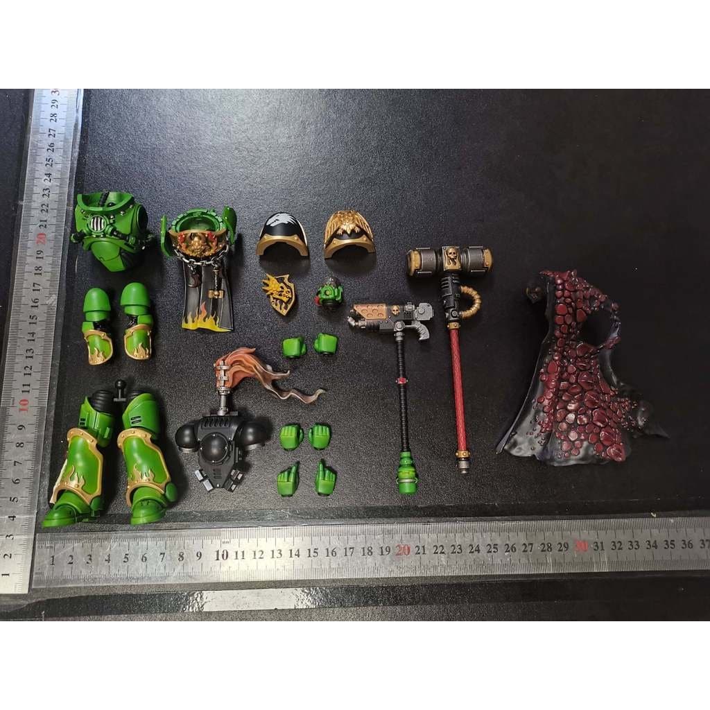 Dark Source Warhammer 40K Fire Lizard Commander Adrak Acessórios Peças de Substituição