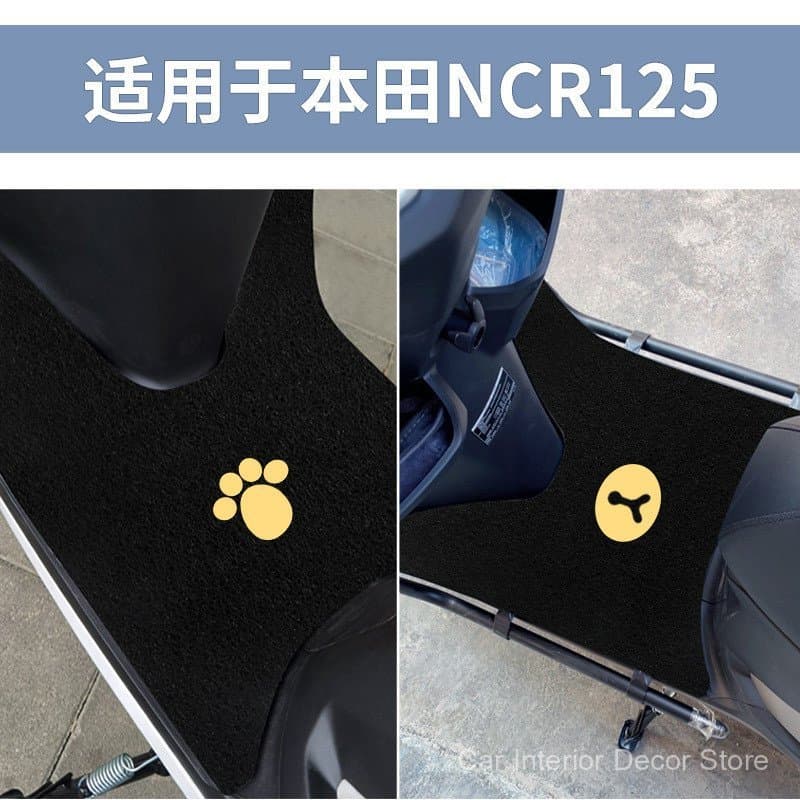 Adequado para apoios de pés de motocicleta Honda NCR125, tapetes de pedal, apoios para os pés, acessórios decorativos mo