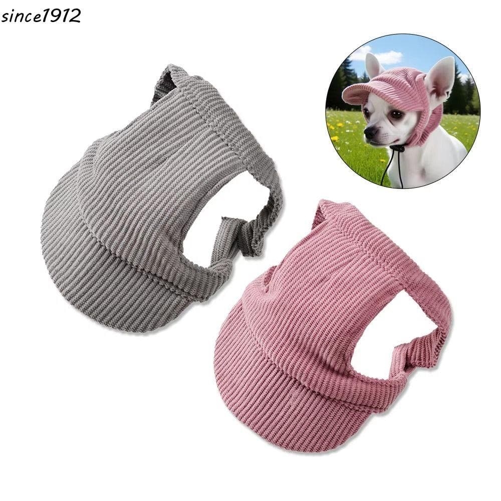 Chapéus De Sol Para Animais De Estimação SINCE , Boné De Beisebol Macio Ajustável Cães , Confortável E Respirável Com Fu