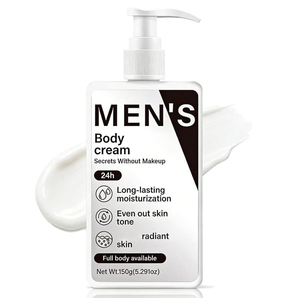 Soelegant Creme Hidratante Tonificante para Rosto e Corpo Masculino, Creme Hidratante com Cor para uma Pele com Aparênci