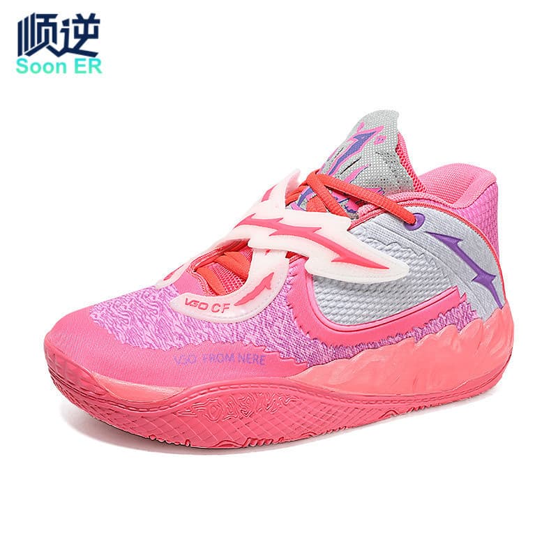 Tênis de Basquete Masculino e Feminino com Velcro e Sola de Borracha MD 7482