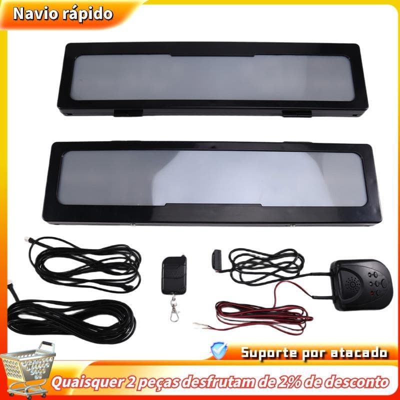 Quadro De Placa De Carro Modificado Estilo Euro Embaçamento Moldura Guarnição Decorativa