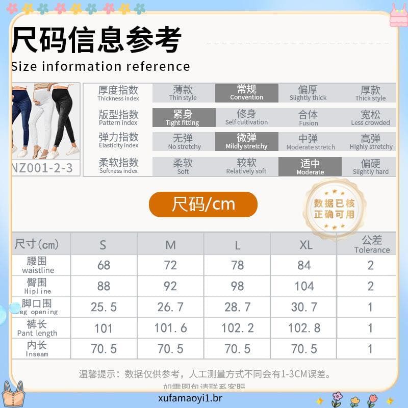 Calça Jeans Grávida Plus Size Tamanhos Grandes 1731