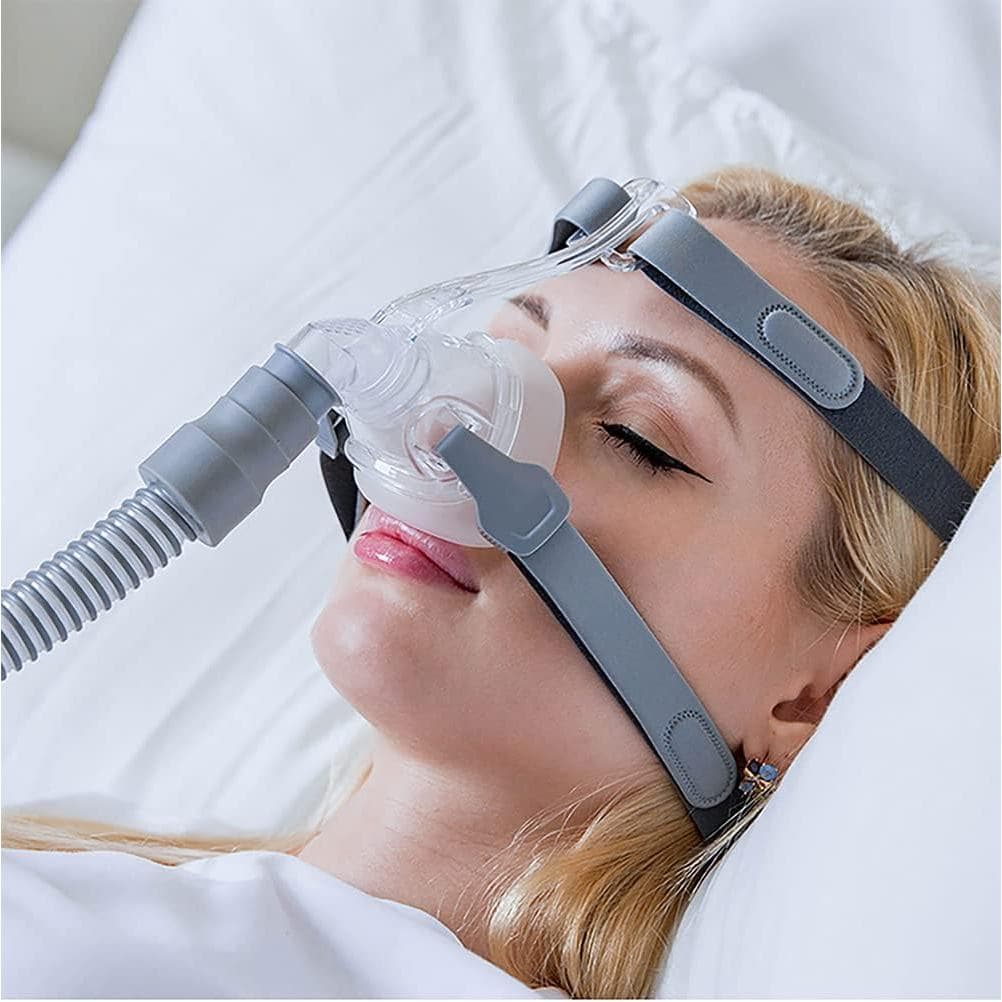 Kit Universal De Moldura De Máscara Nasal De Silicone , Acessórios De Almofada De Nariz CPAP De Substituição Para Máquin