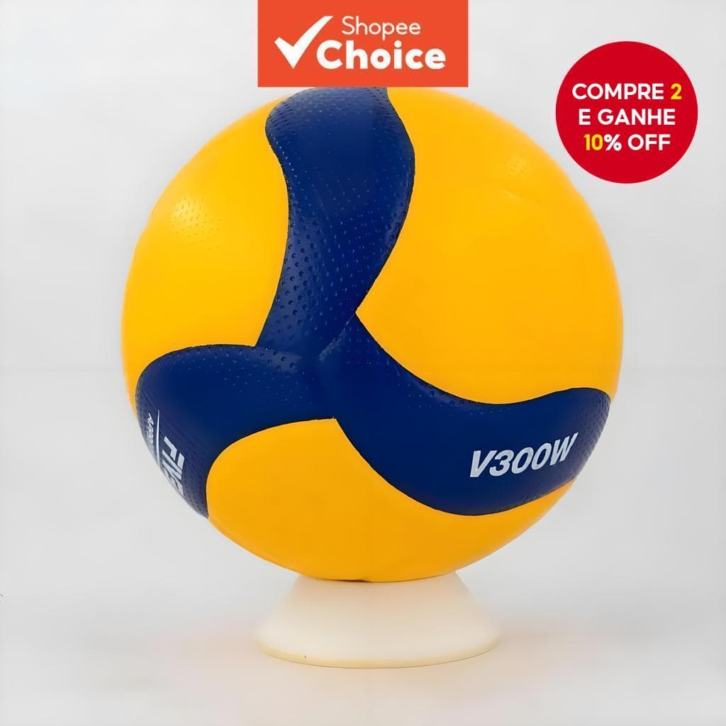 Voleibol Interno/Externo Tamanho 5 V300W , Couro PU Super Macio , Adequado Para Jovens E Adultos