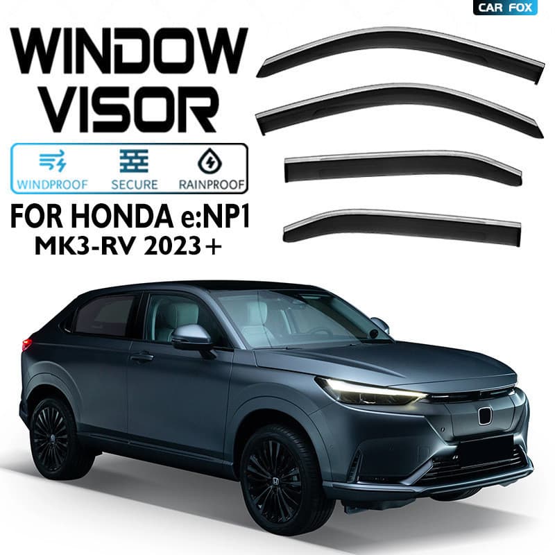 Adequado para Hondae: NP1 Janela Viseira solar à prova de chuva e chuva Honda eNP1 Viseira de janela de alta qualidade e