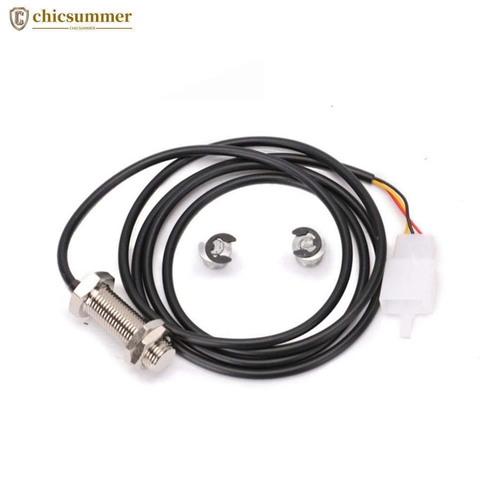 CHICSUMMER Cabo Sensor Universal E 2 Ímãs Para Motocicleta Digital ATV Odômetro Velocímetro Tacômetro A7S3