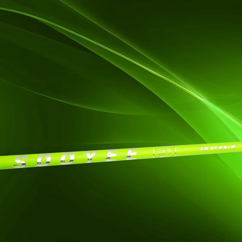Eixo De Golfe De Carbono Completo Fosco SOOYEE 40g 50g 60g 70g Flex Lrsx Âmbar Verde Alta Estabilidade Leve