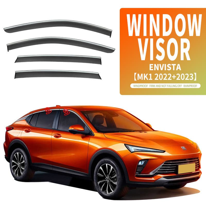 Adequado para Buick Angyang janela à prova de chuva viseira de sol defletor ENVISTA viseira de janela pronto estoque ven