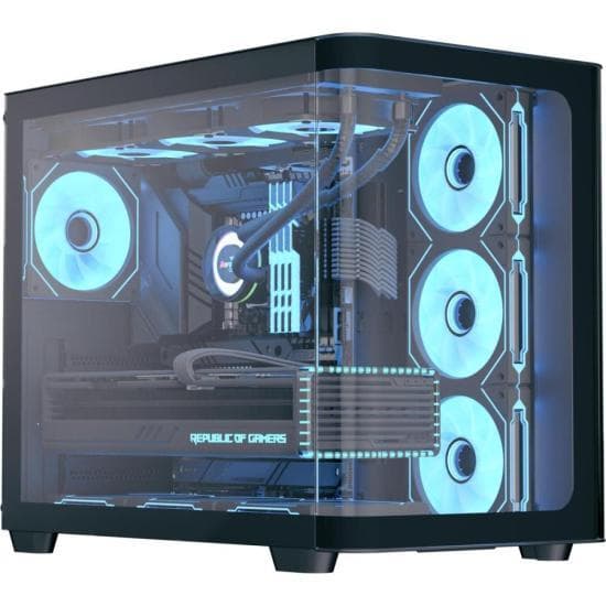 Gabinete Gamer Aerocool ATX P500C Preto Lateral Vidro [F002]