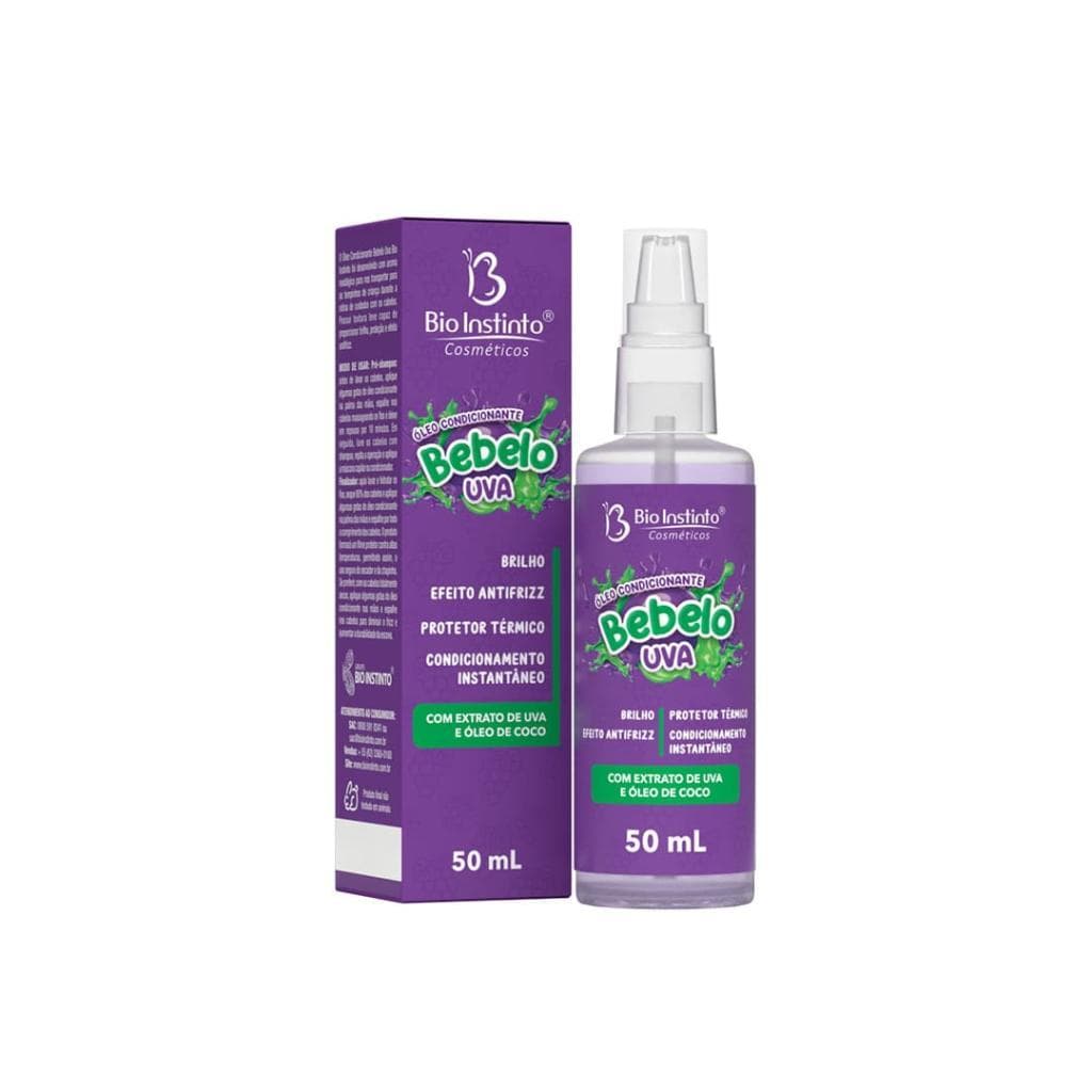 Óleo Condicionante Bebelo Uva 50 ml - Bio Instinto