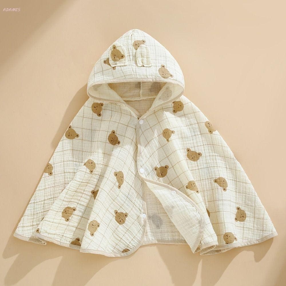 Capa Protetora Solar ADAMES , Xale Protetor Infantil De Verão , De Proteção UV De Algodão Ultrafino