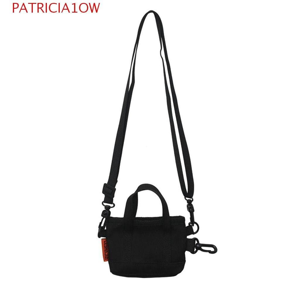 PATRICIA1OW Carteira Masculina , Chaveiro Portátil Com Pingente De Bolsa De Moedas De Nylon , Zíper Pequena Armazenament