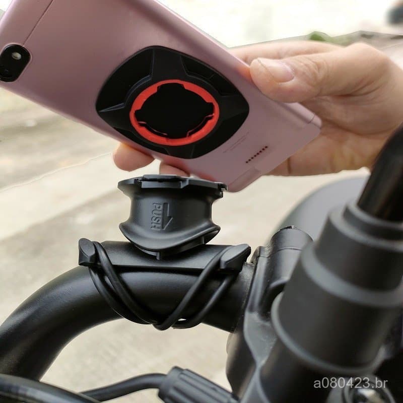 Suporte de Telefone para Motocicleta Espelho Retrovisor V2/Bicicleta Pro/Adaptador de Montagem de Bola de 1 Polegada