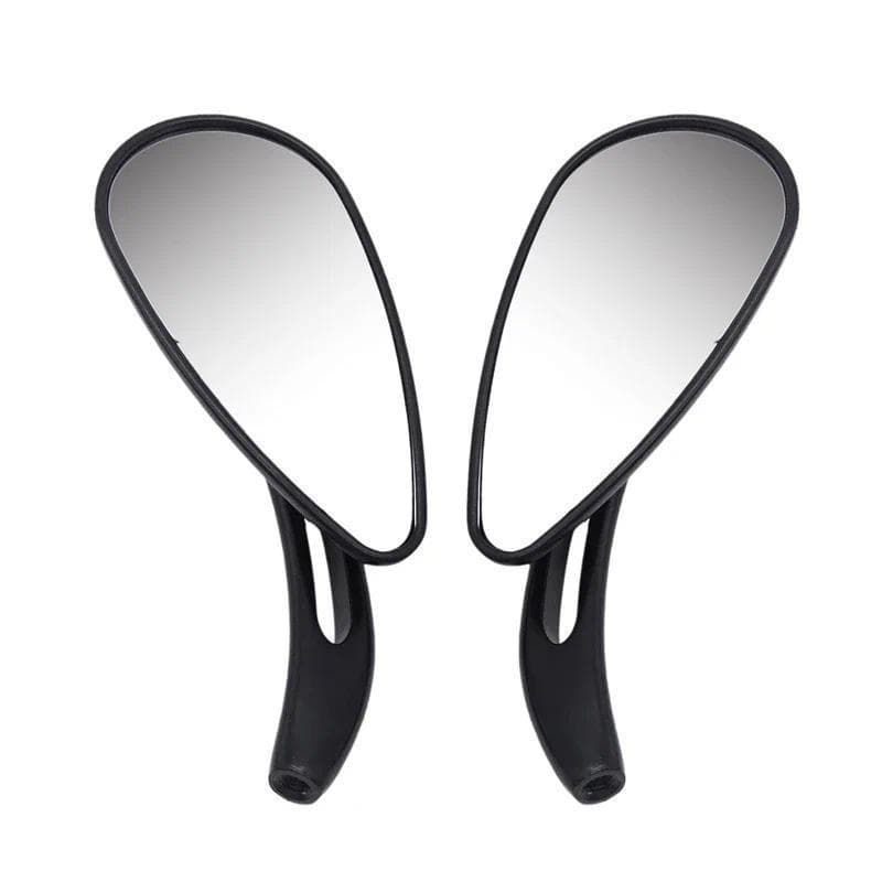 Espelhos Retrovisores De Caveira Preta Para Motocicleta , Harley Dyna Softail Sportster Touring Street Glide/Kawasaki VN