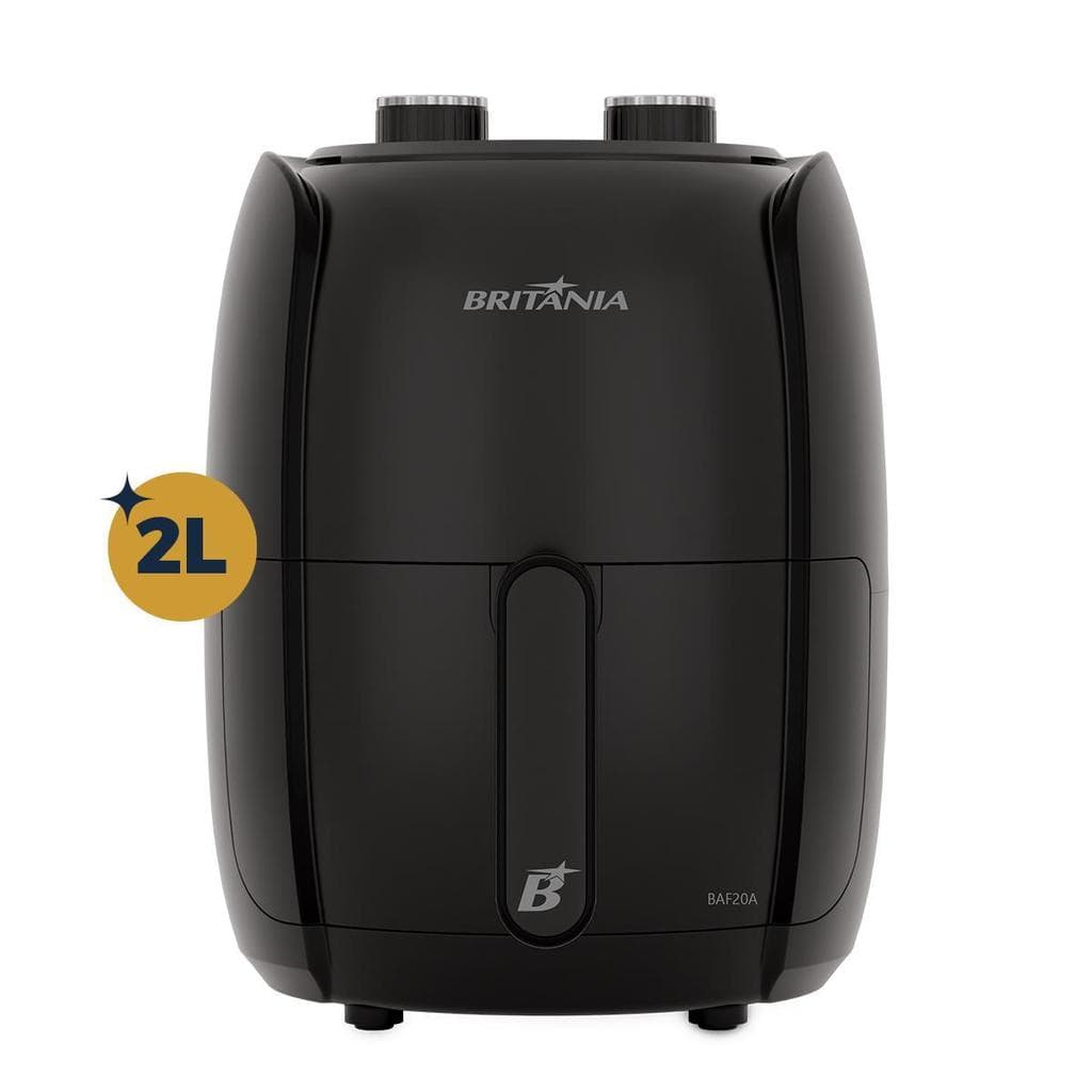 Air Fryer Britânia Compacta 2L 1000W Sem Óleo BAF20A