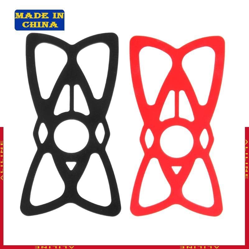 Holder Faixas Segurança Silicone Para Montagem Guiador Da Motocicleta