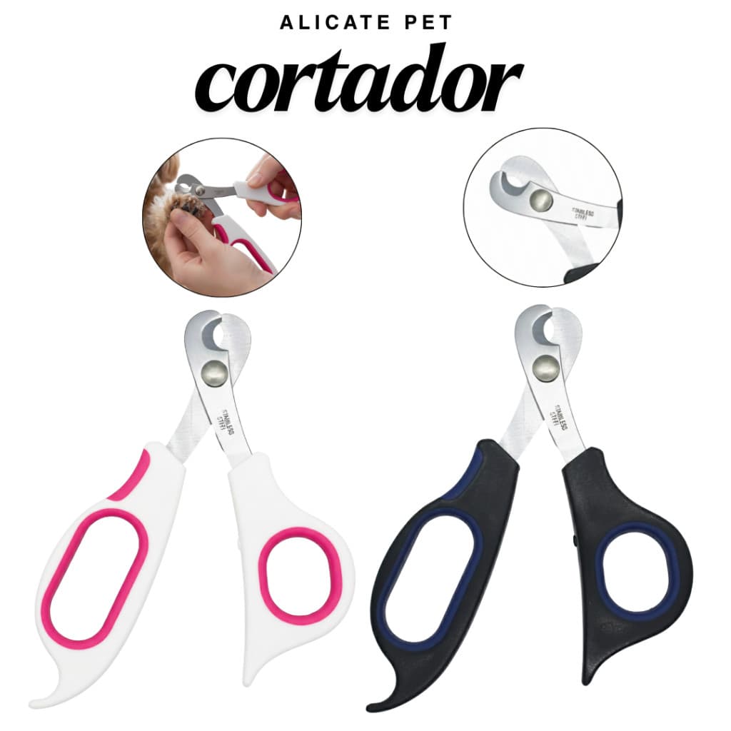 Maquina Para Tosar Tesoura De Unha Pet Profissional  Pratico e Seguro Alicate Corta Unha Pet