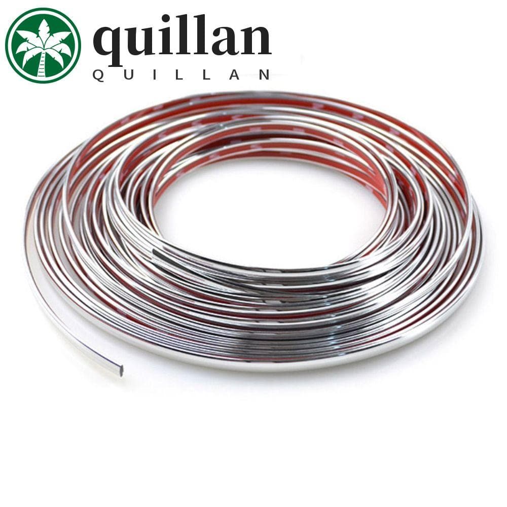 QUILLAN Carro Chrome Guarnição Tira Moldagem Estilo Acessórios De Automóveis Do À Prova De Riscos PVC Protetor De Porta 