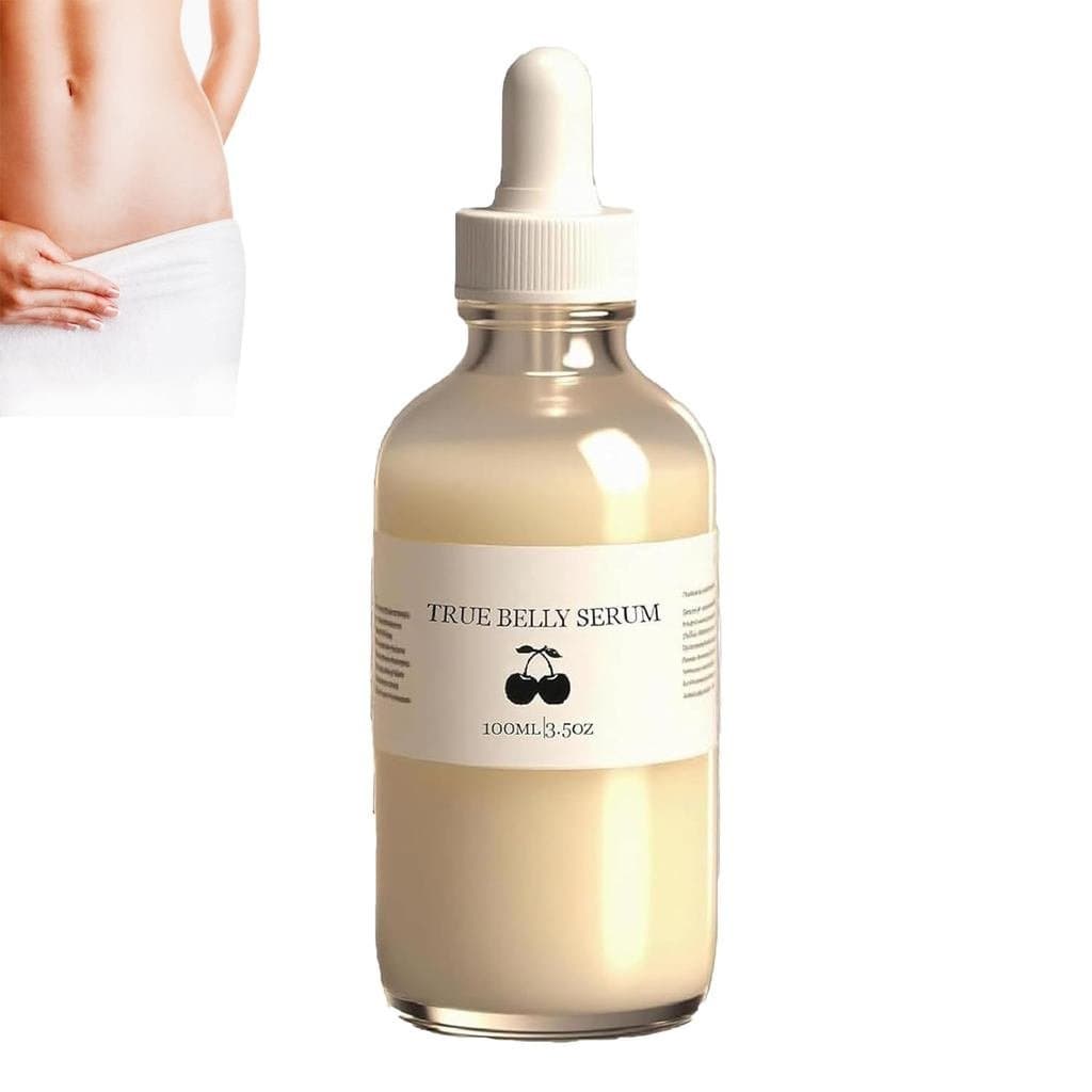 Sérum Orgânico para a Barriga True Belly, Óleo Firmador e Hidratante para a Barriga, Suave e Não Irritante, Óleo para Ge