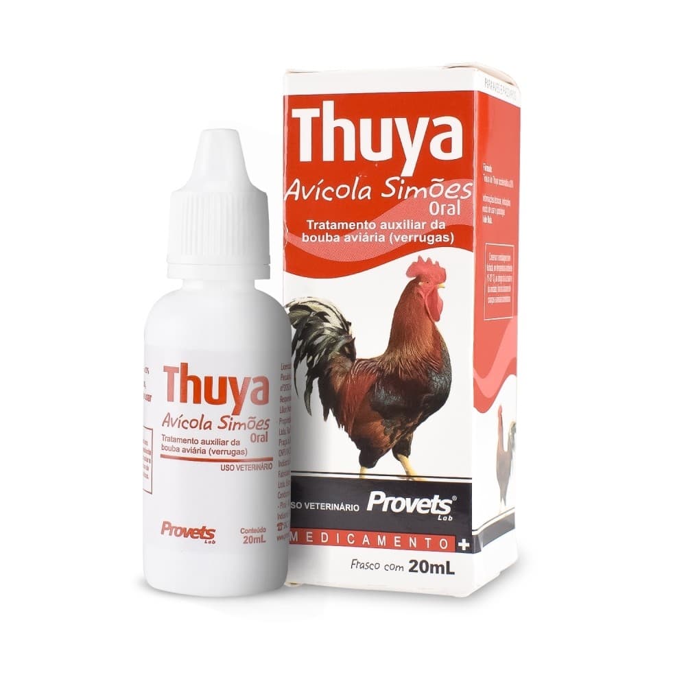 THUYA AVÍCOLA 020ML SIMÕES
