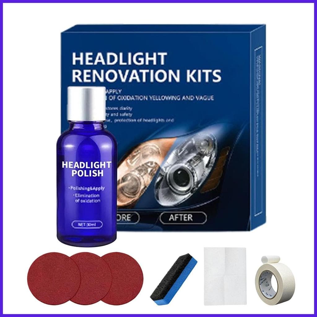 Kit De Limpeza E Restauração De Farol , De Carro , Polimento , Reparo , Remodelação Automotivo Para Caminhão phdbr