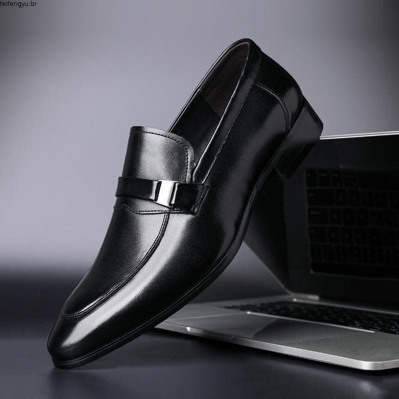 Sapato Social Infantil Couro Pajem Eventos Casamento Festas