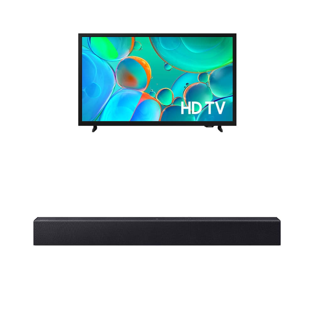 Samsung Smart TV 32" HD H5000F + Soundbar Samsung HW-B400F