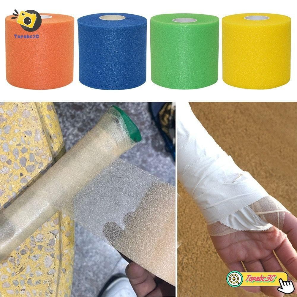 Fita Para Apertos De Raquete De Badminton TOPABCC , Bandagem Antiderrapante De Membrana , Overgrip De Filme Macio Elásti