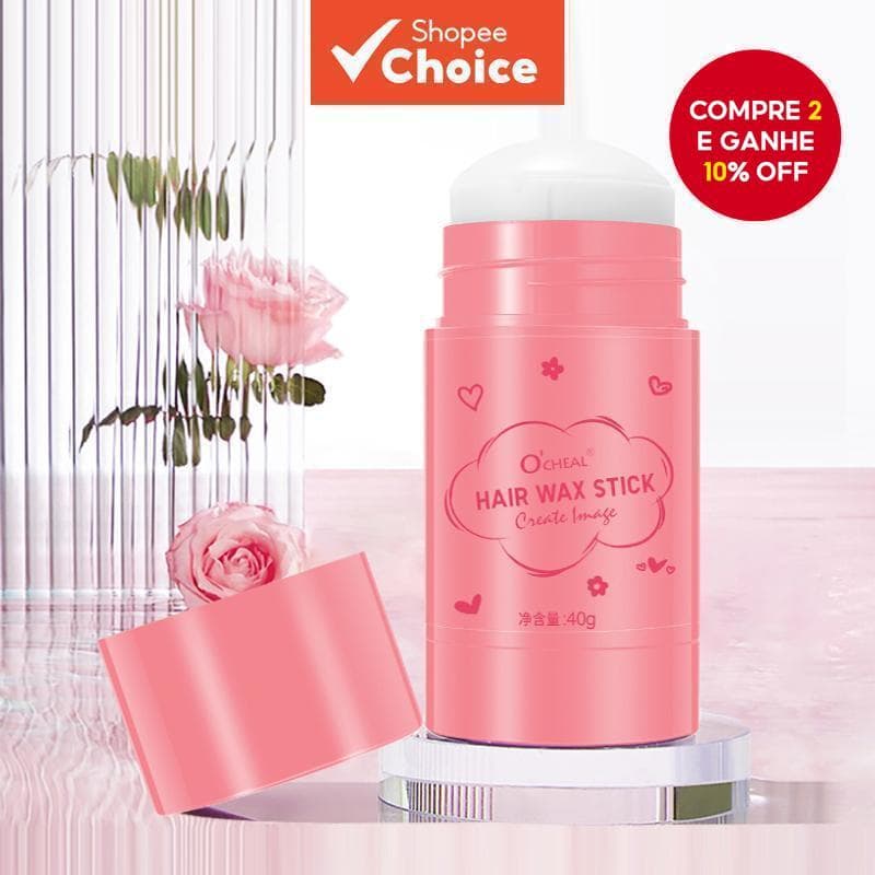 Bastão De Cera Para Escultura Refrescante Tame Flyaways E Adiciona Volume , Estilo De Cabelo Sólido