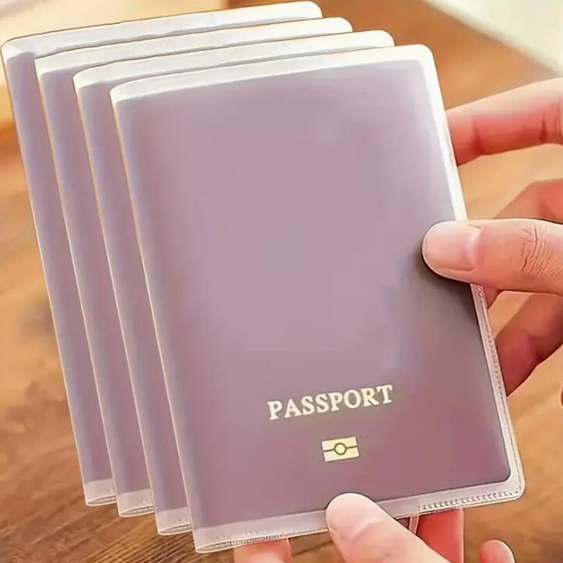 Porta-Passaporte De 6 Pacotes Com Vários Compartimentos Para Cartões , À Prova D'água , Resistente A Arranhões , Capa Do