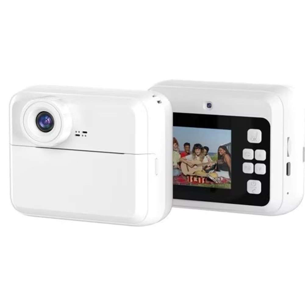 Câmera De Impressão Instantânea Para Crianças Vídeo Fotografia Digital Fotográfica Toy Mini Impressora Térmica Boy Girls