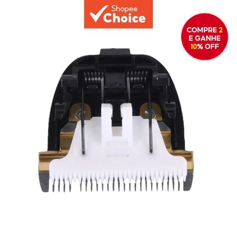 Cabeça Cerâmica Profissional Do Cortador Da Máquina De Cortar Cabelo 40Mm 24 Dentes , Acessórios Lâmina Substituição Apa