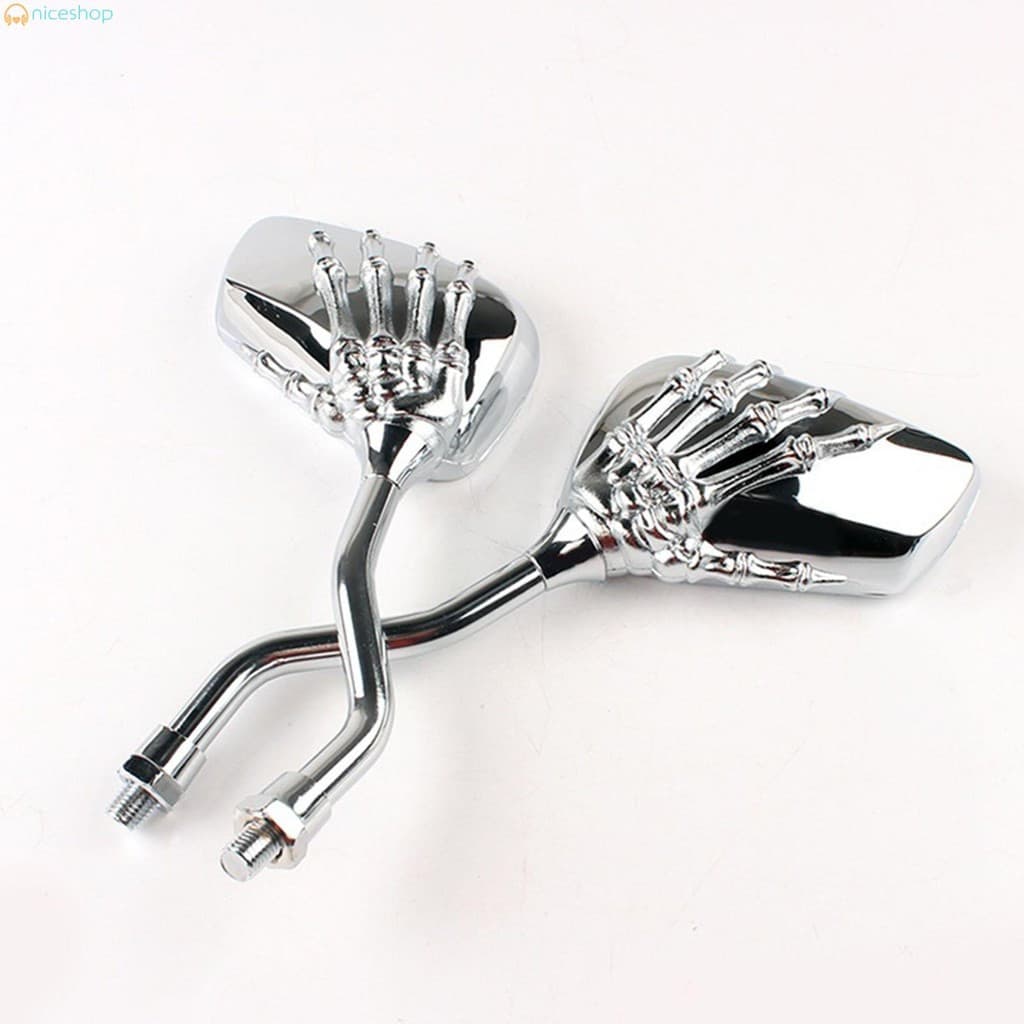 2 Pçs Universal Motocicleta Espelho Retrovisor Liga De Alumínio Moto Espelhos Laterais Para Ciclistas Competitivos Ou Vi