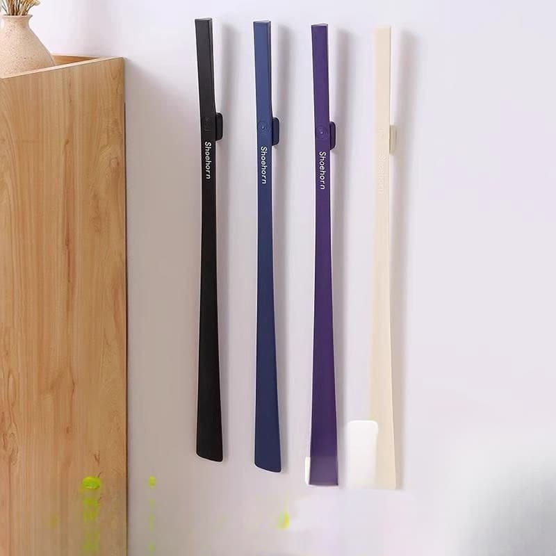 Calçadeira magnética de cabo longo para uso doméstico, calçadeira extra longa para idosos e mulheres grávidas calçarem s