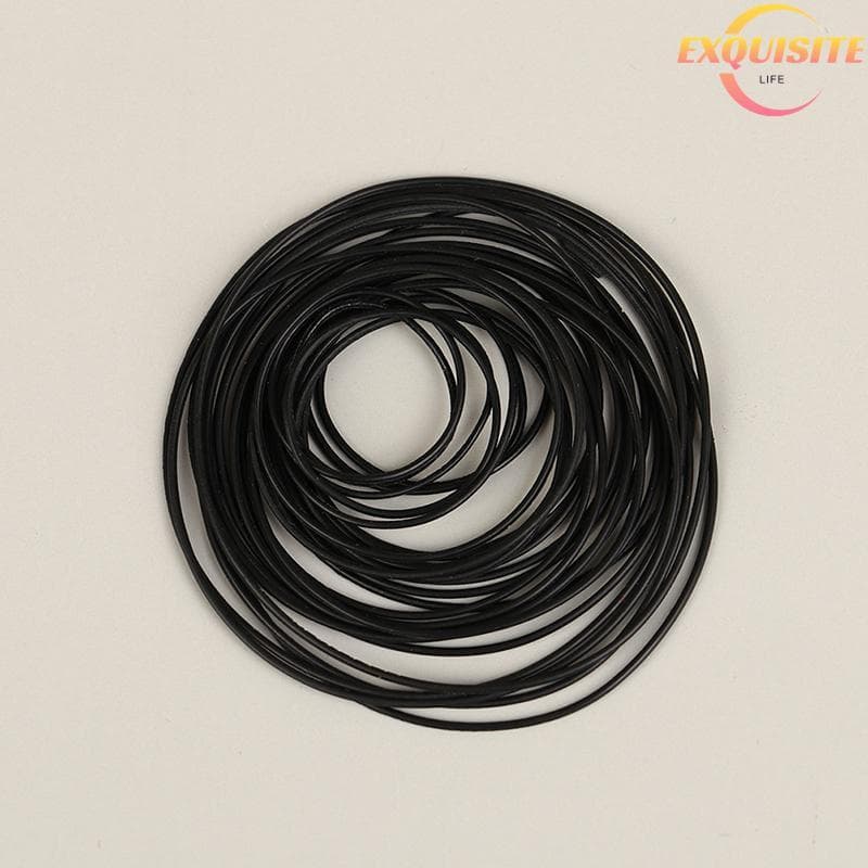 [EL-t] 1 Pacote 0.5/0.6/0.7/0.8MM Relógio O-Ring De Borracha À Prova D'água Capa Traseira Juntas Reparo De Para Ferramen