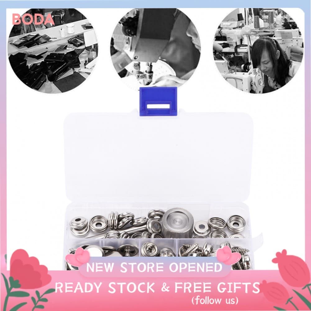 Bodas Botões de pressão Botão Snaps Kit de fivela de lona I Fixador para móveis