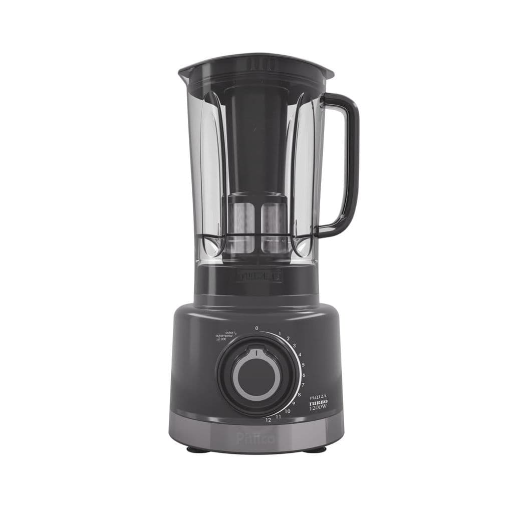 Liquidificador Philco 1200W 3L 12 Velocidades Cinza PLQ12A